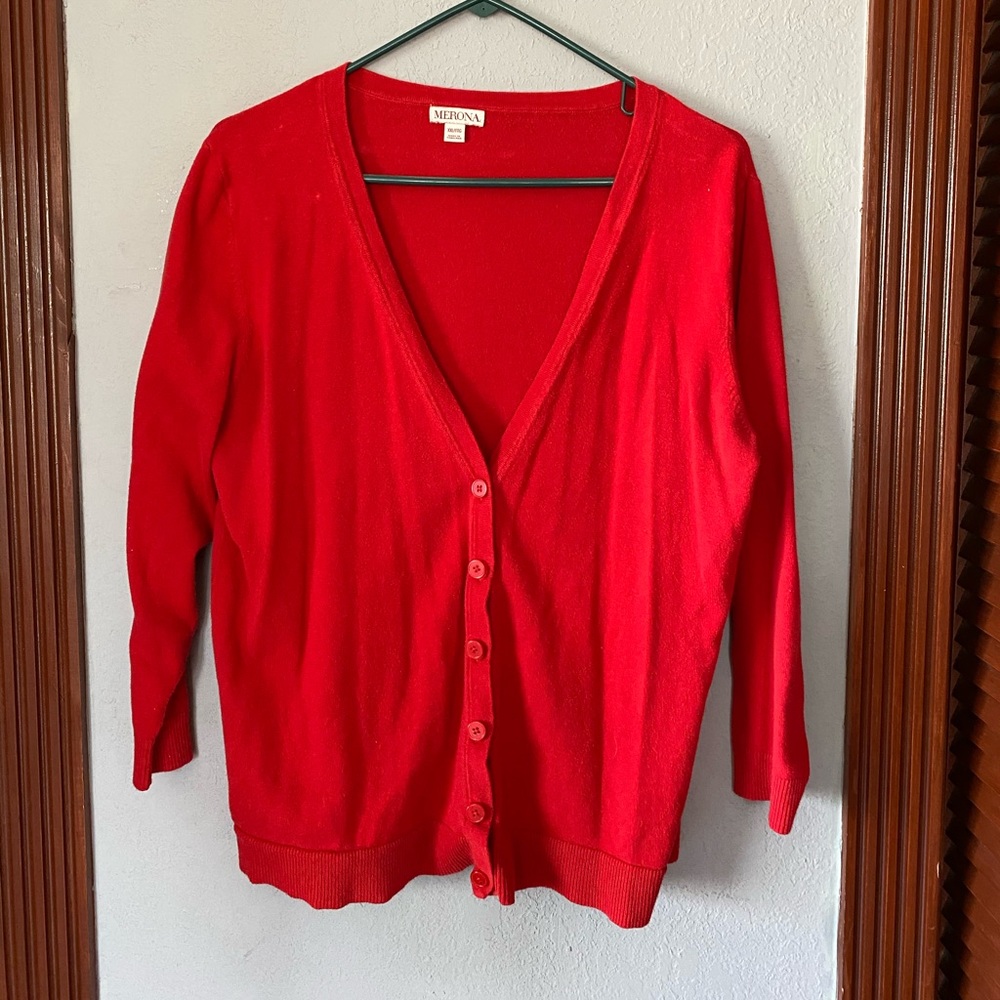Red Merona Sweater